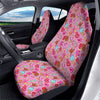 Pink Sweet Candy Print Pattern Car Seat Covers-grizzshop