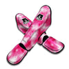 Pink Tie Dye Shibori Muay Thai Shin Guards-grizzshop