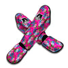 Pink Tropical Hibiscus Muay Thai Shin Guards-grizzshop