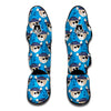 Pirate Bear Pattern Print Muay Thai Shin Guards-grizzshop