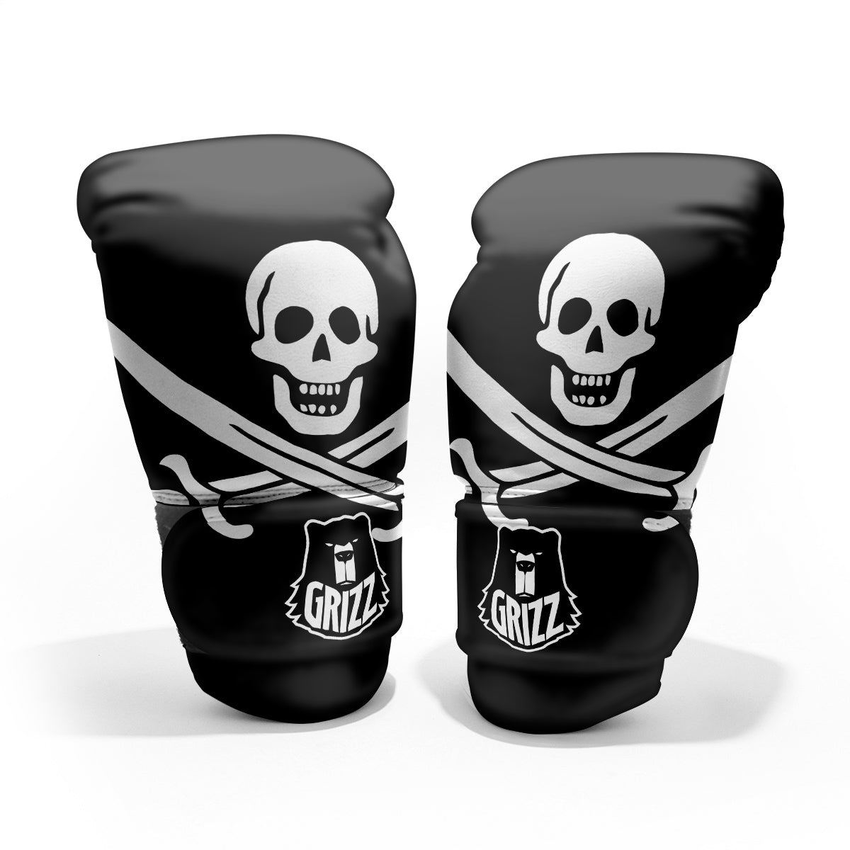 Pirate Flag Calico Jack Print Pro Boxing Glove