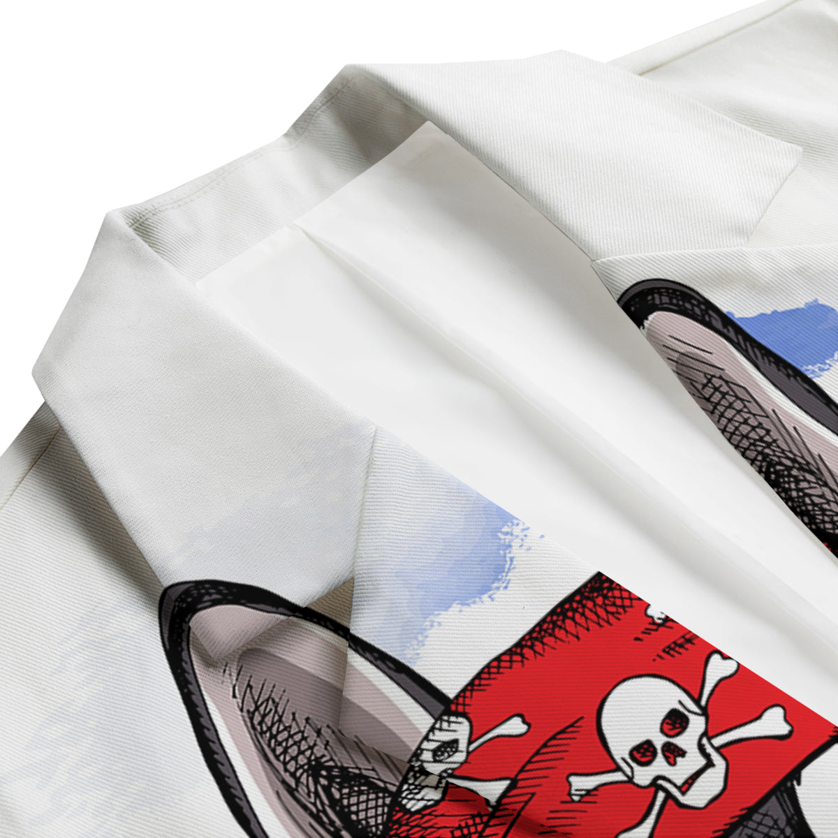 Pirate Husky Men's Blazer-grizzshop