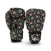 Pirate Skull Pattern Print Boxing Gloves-grizzshop