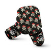 Pirate Skull Print Pattern Boxing Gloves-grizzshop