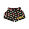 Pirate Skull Print Pattern Muay Thai Boxing Shorts-grizzshop