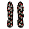 Pirate Skull Print Pattern Muay Thai Shin Guards-grizzshop