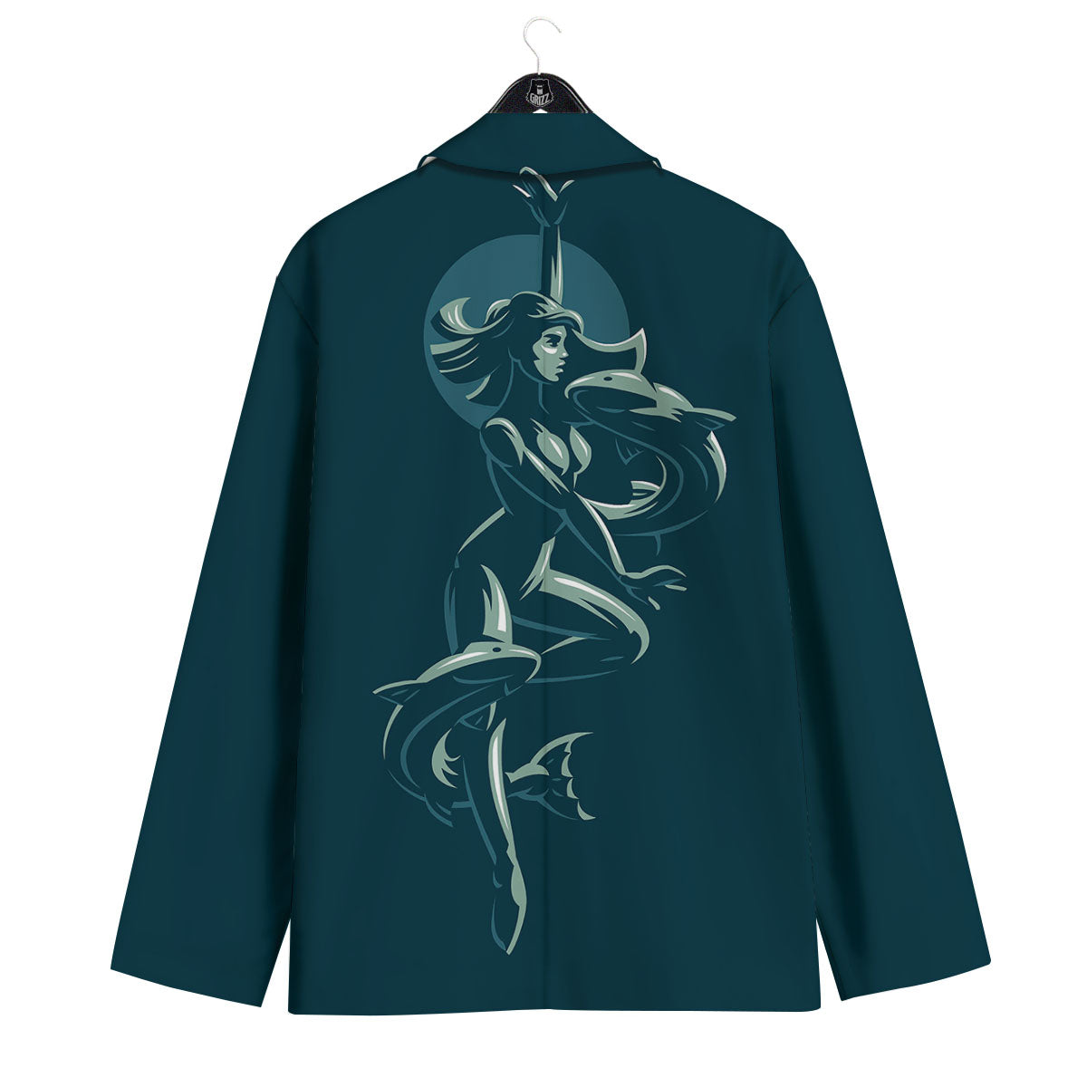 Pisces Sign Astrology Print Men's Sport Coat-grizzshop