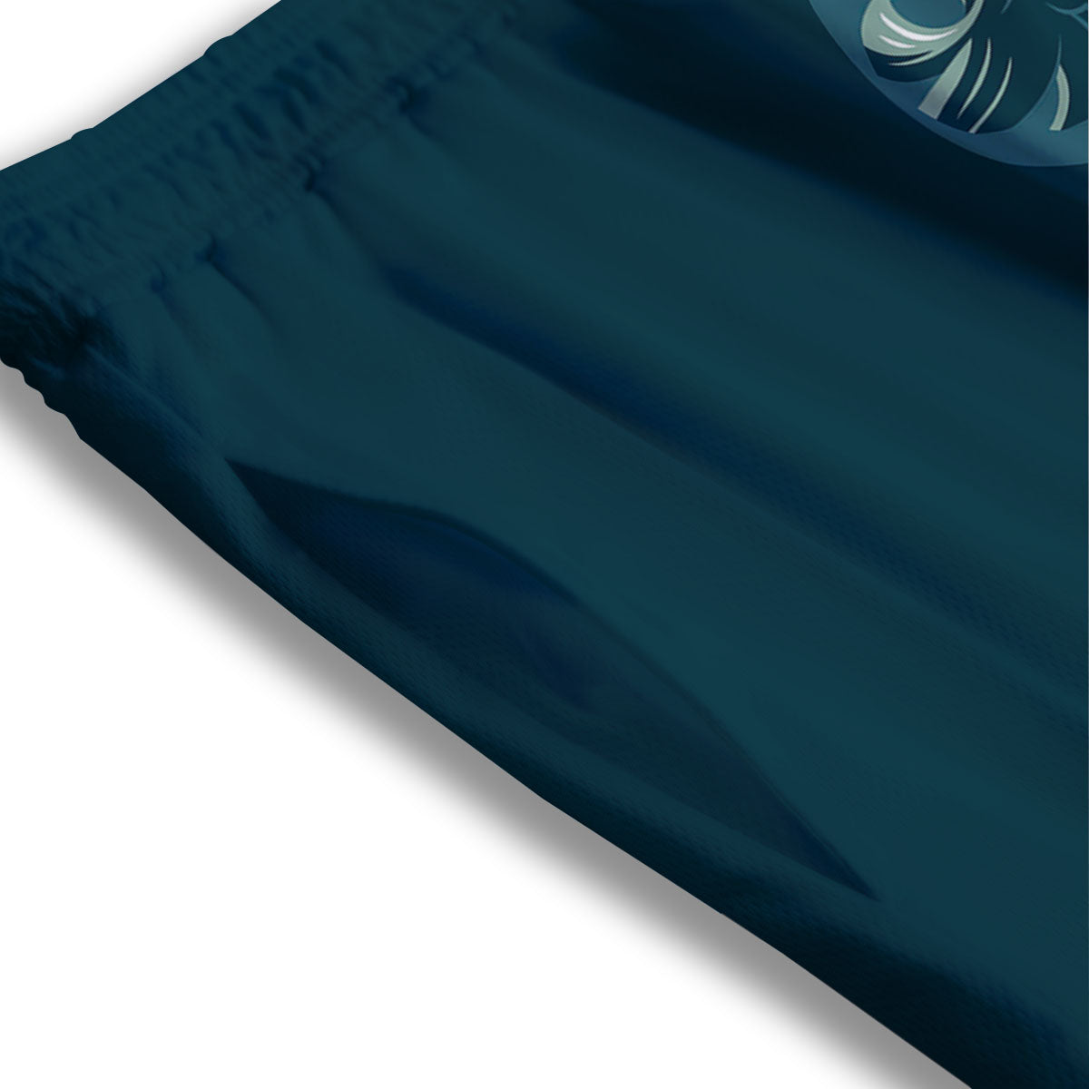 Playing Cards Four Kings Print Pattern Mesh Shorts