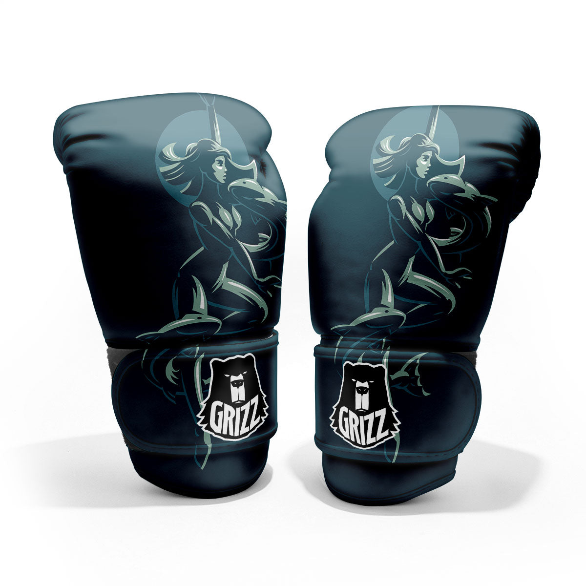 Pisces Sign Astrology Print Pro Boxing Glove