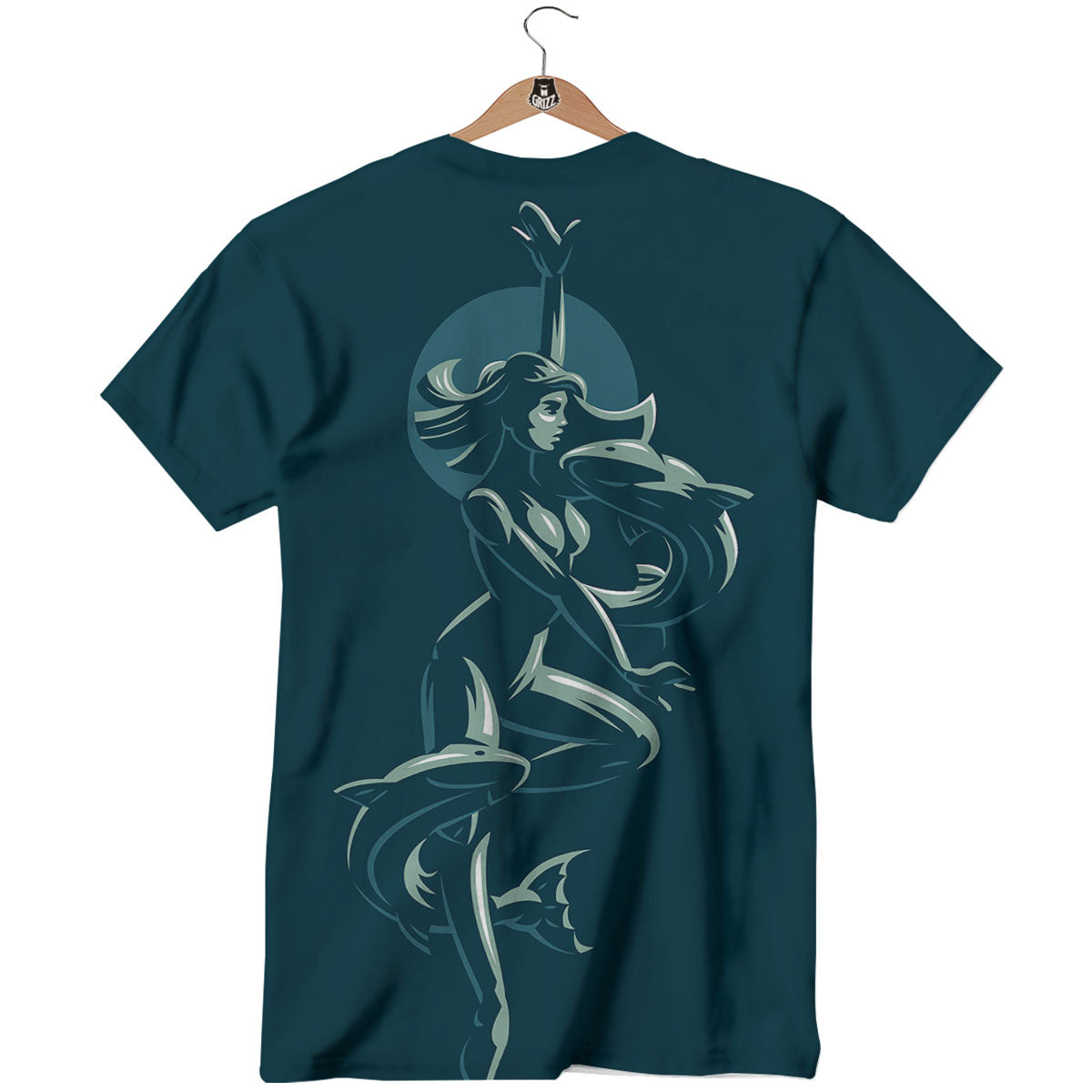 Pisces Sign Astrology Print T-Shirt-grizzshop