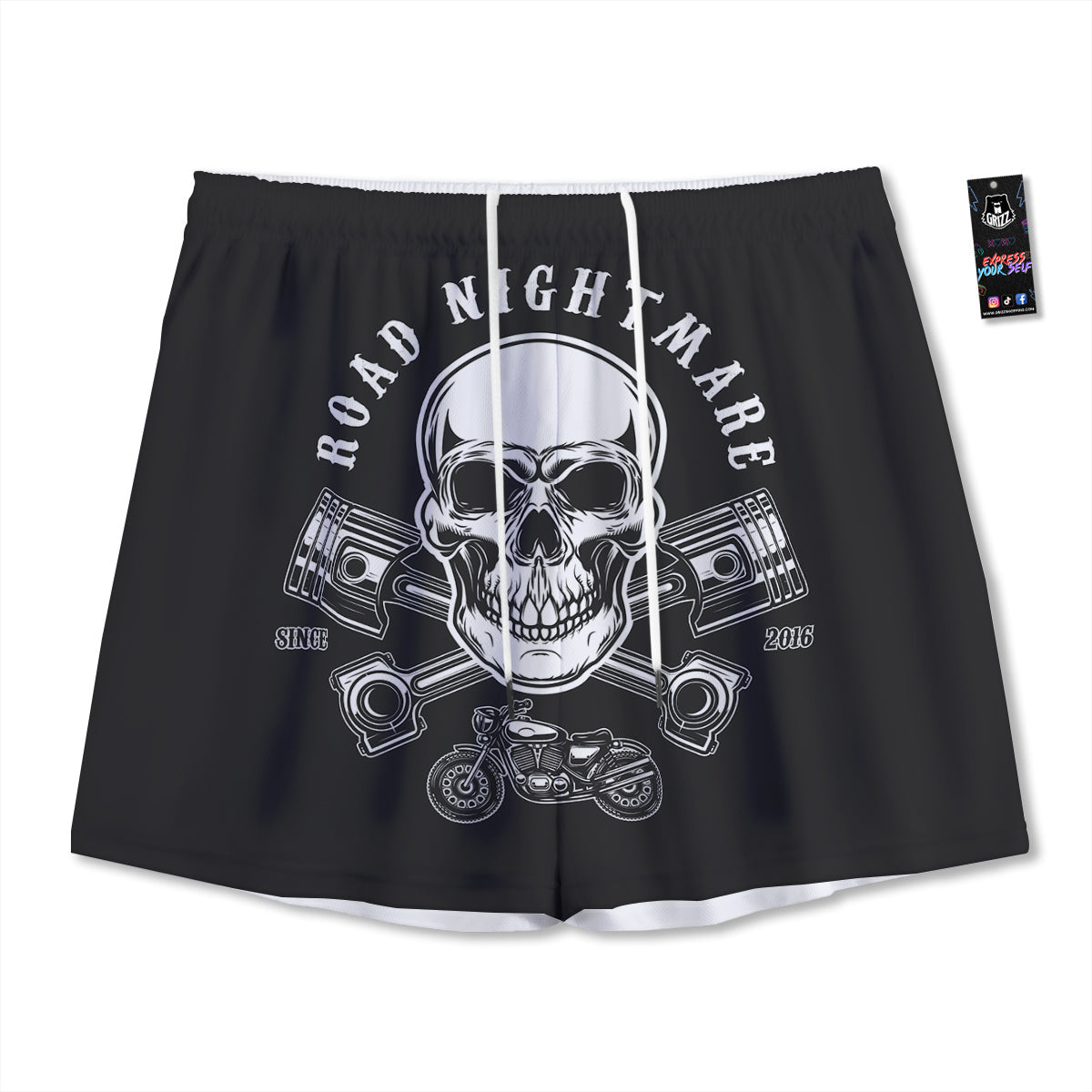 Patchwork Glen Plaid Print Pattern Mesh Shorts