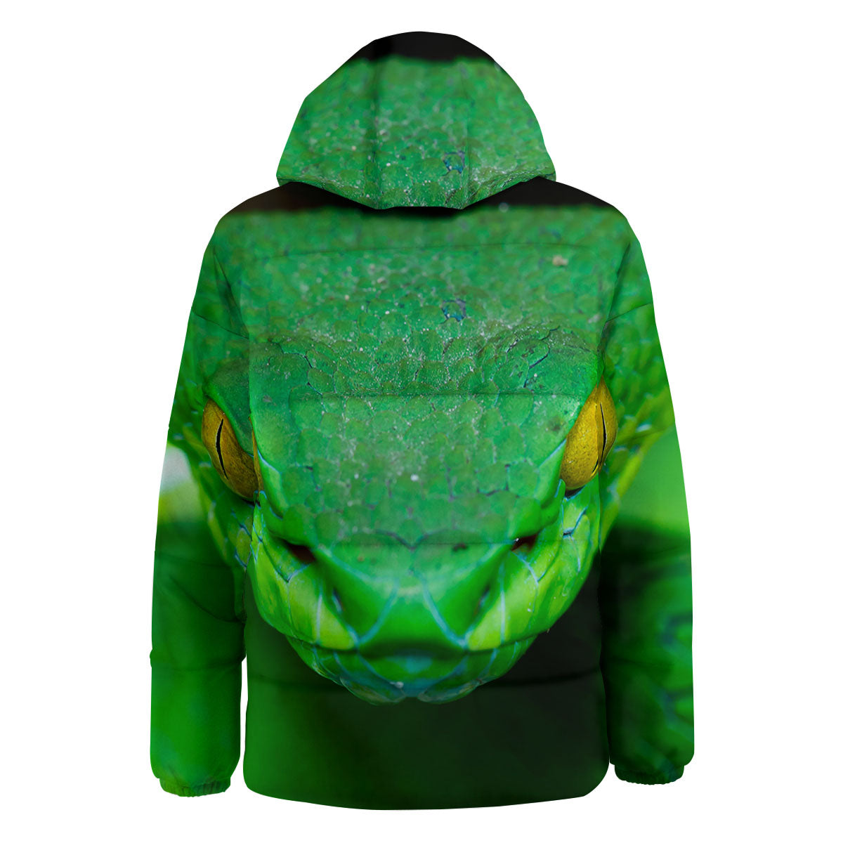 Pit Viper Green Print Down Jacket-grizzshop