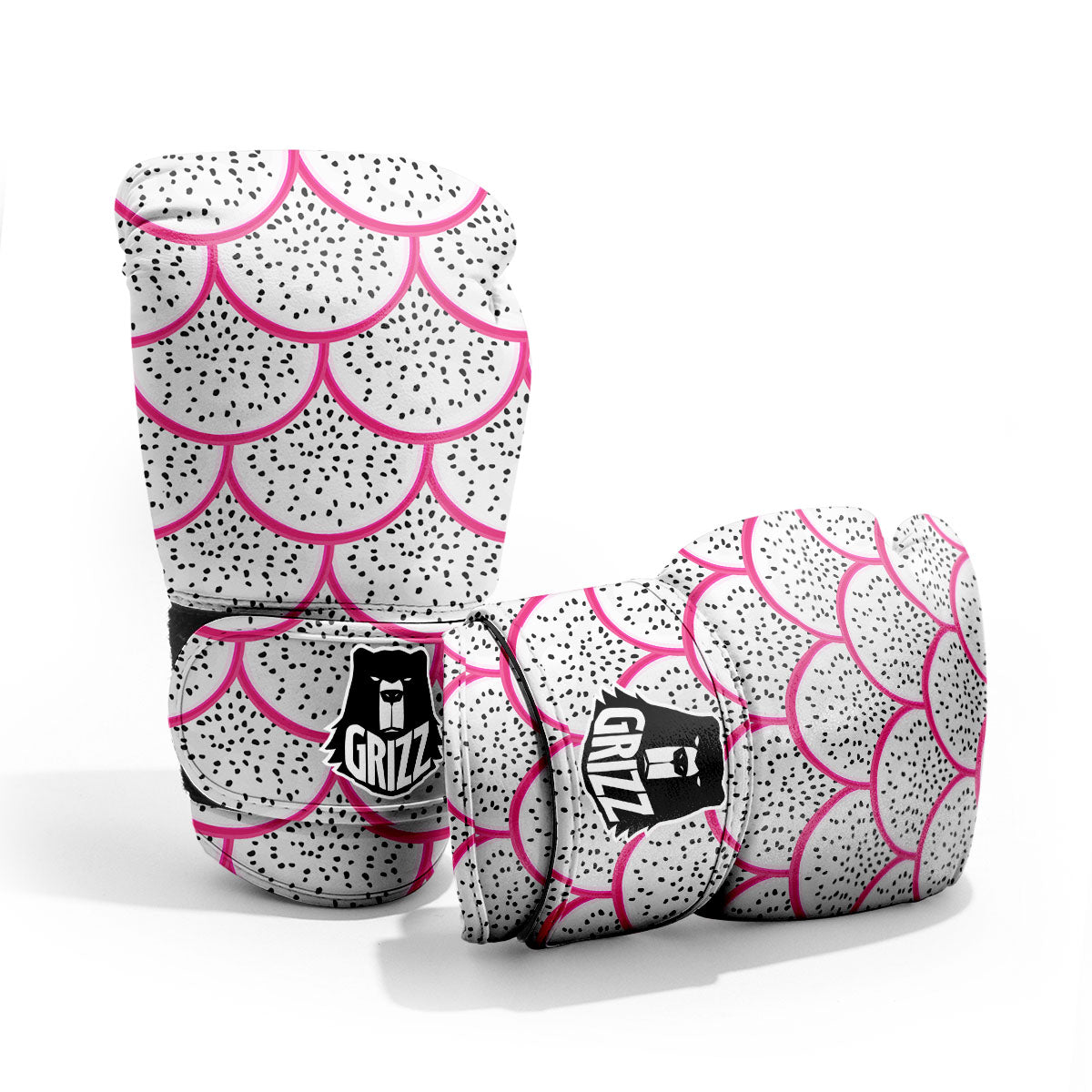 Pitaya Pattern Print Sparring Gloves-grizzshop