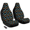 Pixel Art Space 8 Bit Print Pattern Car Seat Covers-grizzshop