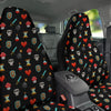 Pixel Graphics Game Icons Print Pattern Car Seat Covers-grizzshop