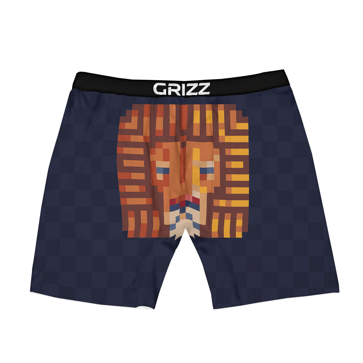 Pixel Leo Print Boxer Briefs-grizzshop