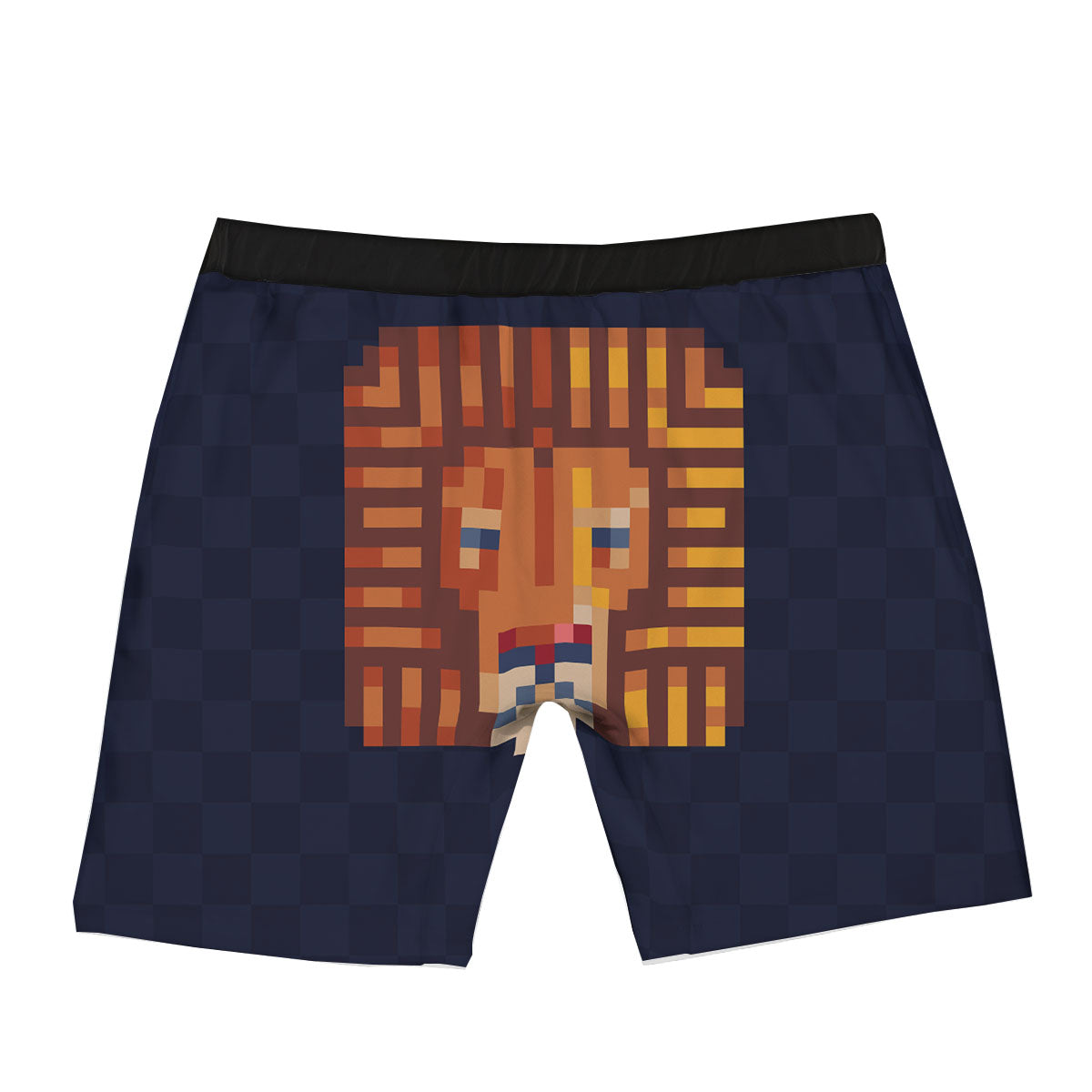 Pixel Leo Print Boxer Briefs-grizzshop