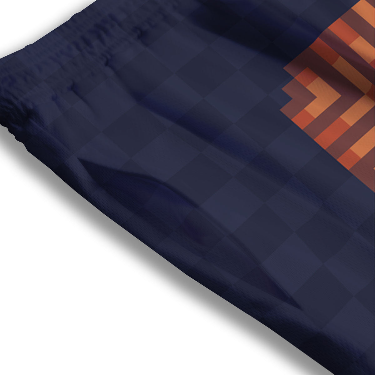 Pixel Leo Print Mesh Shorts-grizzshop
