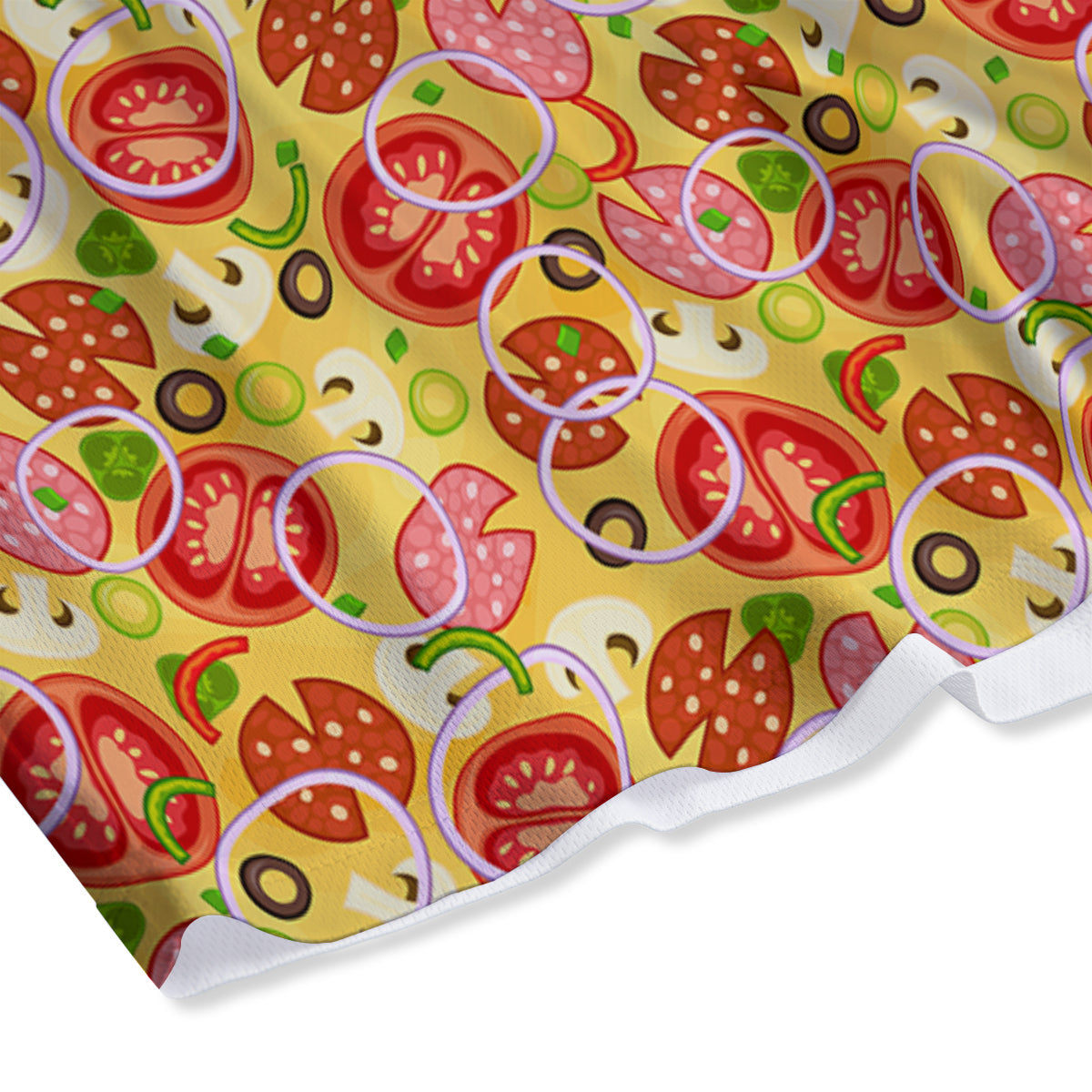 Poker Chips Print Mesh Shorts