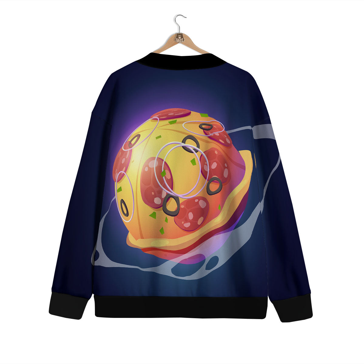 Pizza Planet Print Cardigan-grizzshop