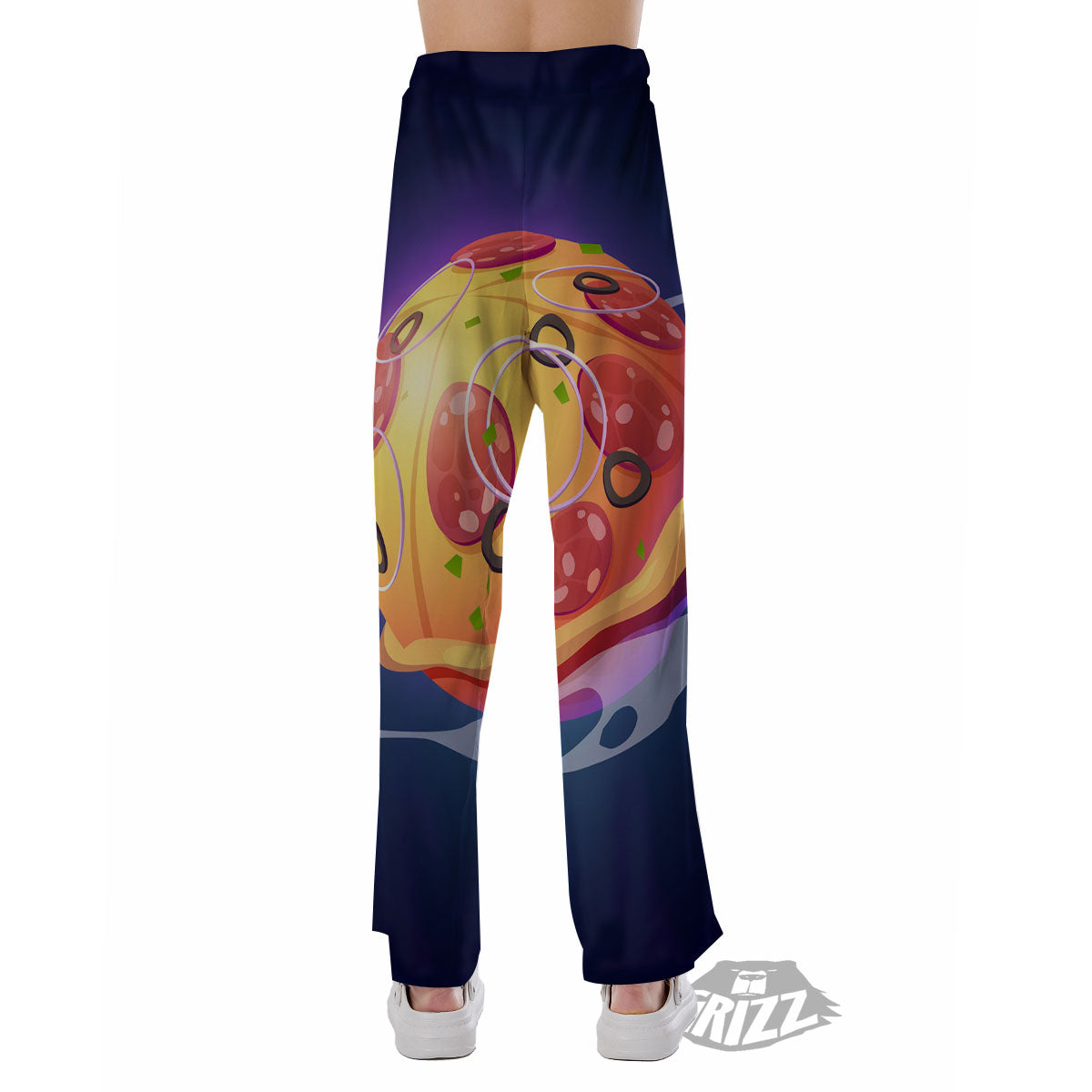 Pizza Planet Print Pajama Pants-grizzshop
