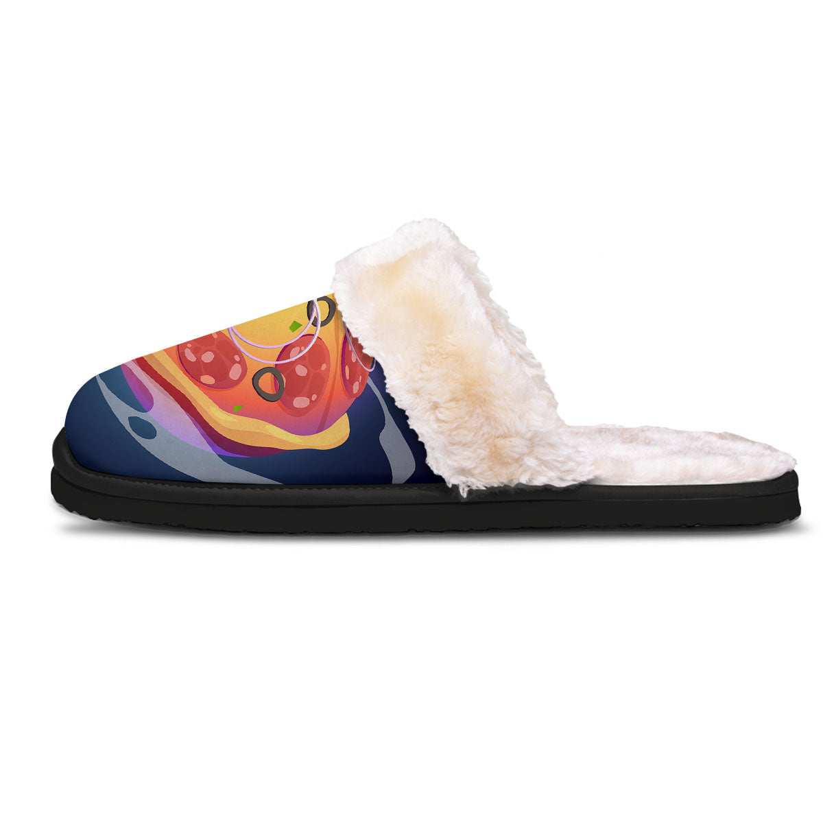 Pizza Planet Print Slippers-grizzshop