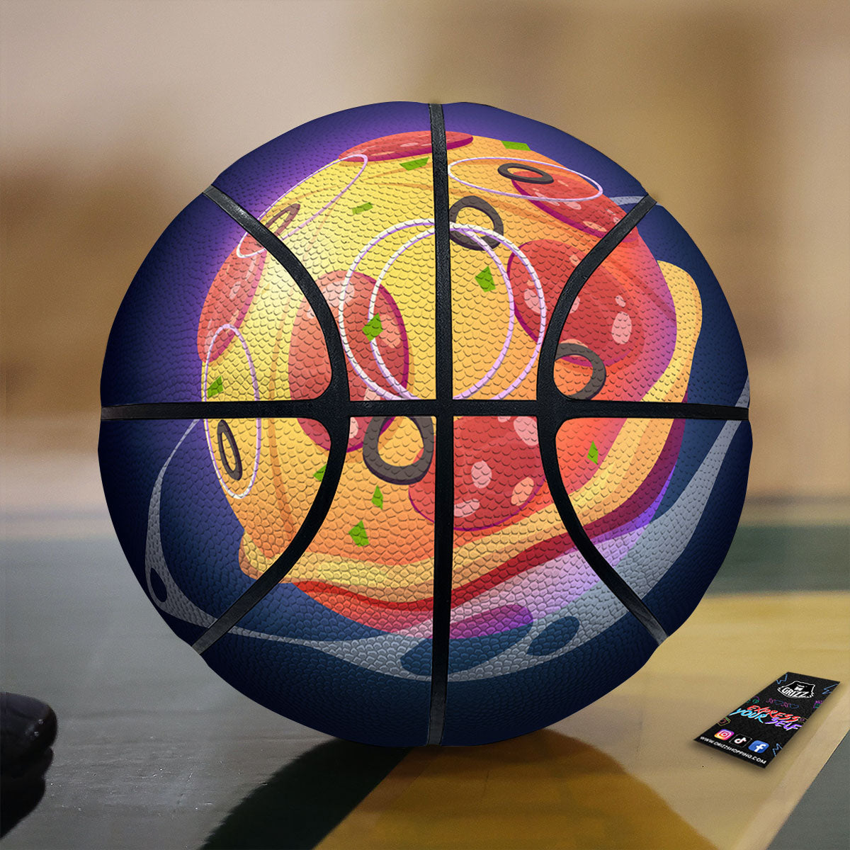 Pizza Planet  Print Basketball