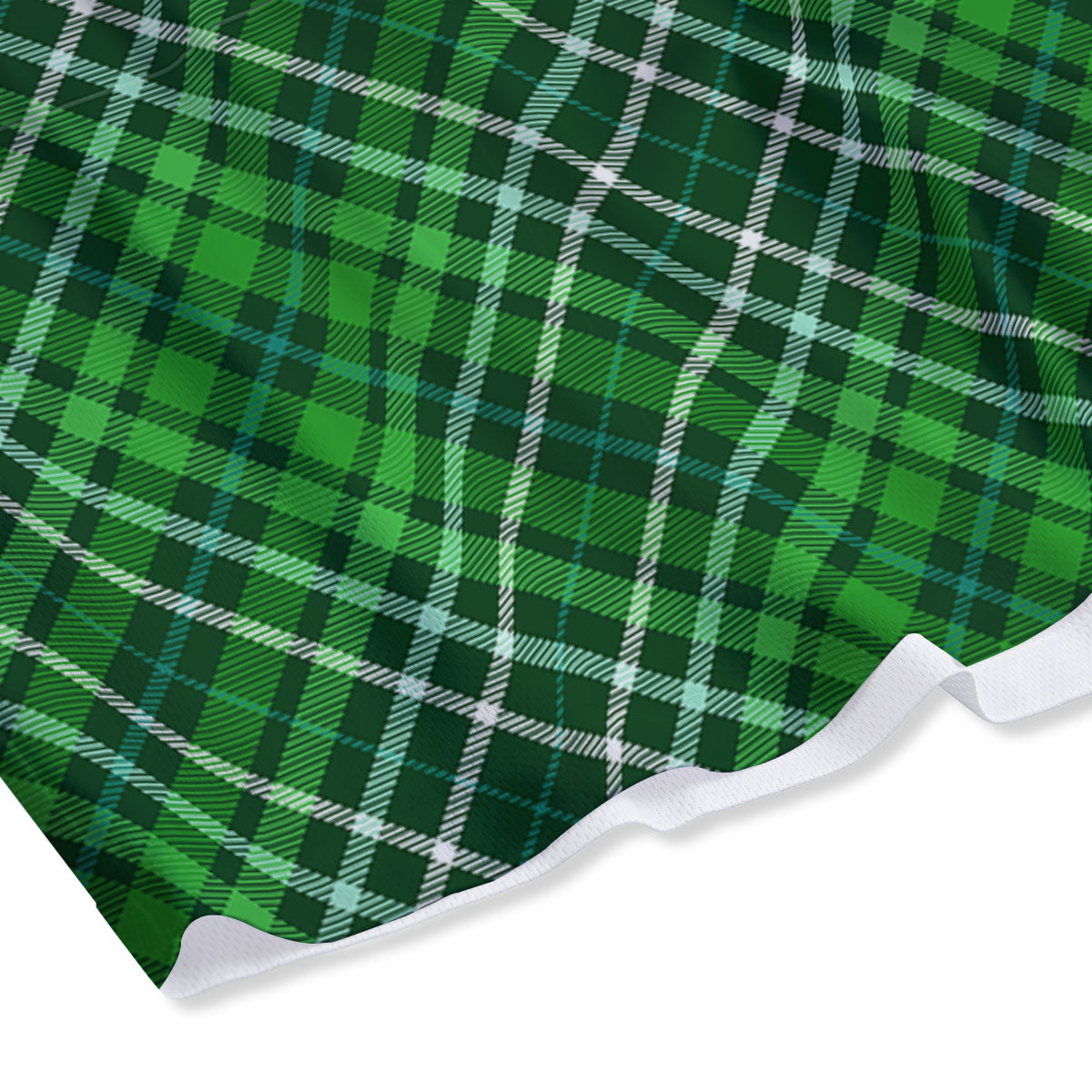 Plaid Irish Print Pattern Mesh Shorts-grizzshop