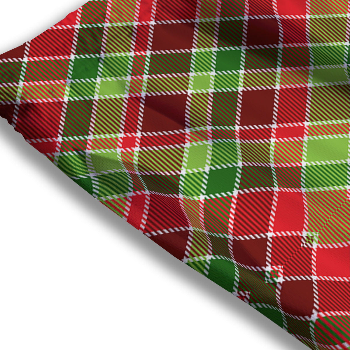 Plaid Merry Christmas Print Pattern Mesh Shorts