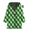 Plaid Saint Patrick's Day Print Pattern Men's Windbreaker Jacket-grizzshop