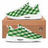 Plaid Saint Patrick's Day Print Pattern Tennis Shoes-grizzshop