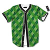 Plaid St. Patrick's Day Print Pattern Baseball Jersey-grizzshop