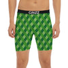 Plaid St. Patrick's Day Print Pattern Boxer Briefs-grizzshop