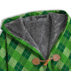 Plaid St. Patrick's Day Print Pattern Men's Windbreaker Jacket-grizzshop