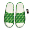 Plaid St. Patrick's Day Print Pattern Sandals-grizzshop