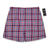 Plaid USA Patriotic Print Pattern Men's Running Shorts-grizzshop