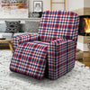 Plaid USA Patriotic Print Pattern Recliner Slipcover-grizzshop