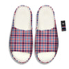 Plaid USA Patriotic Print Pattern Sandals-grizzshop