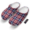 Plaid USA Print Pattern Clog-grizzshop