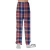 Plaid USA Print Pattern Pajama Pants-grizzshop