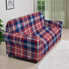 Plaid USA Print Pattern Sofa Cover-grizzshop