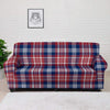 Plaid USA Print Pattern Sofa Cover-grizzshop