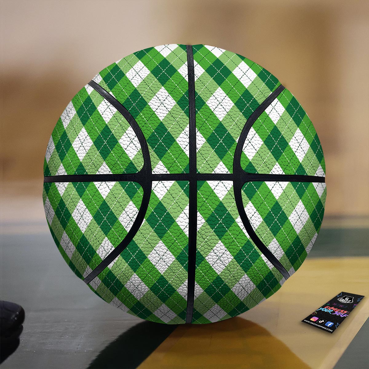 Pineapple Hawaii Tropical Print Pattern Basketball