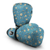 Planet Pattern Print Boxing Gloves-grizzshop