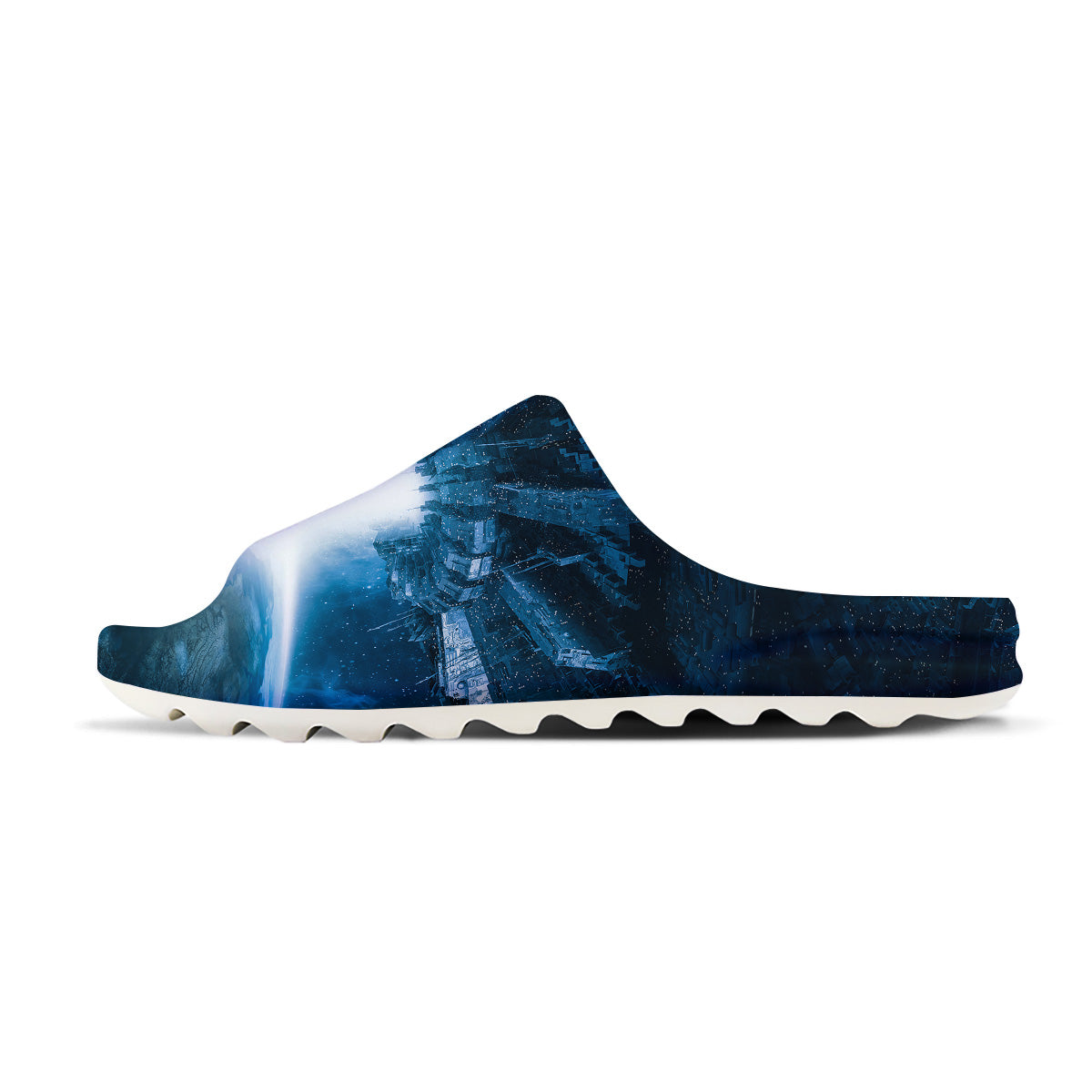 Planetary Invasion Print Sandals-grizzshop