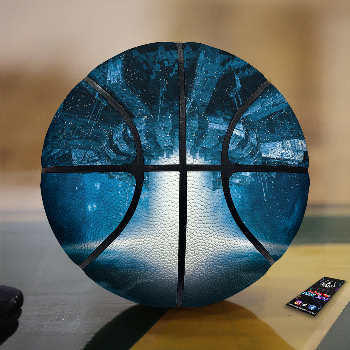 Planetary Invasion Print Basketball