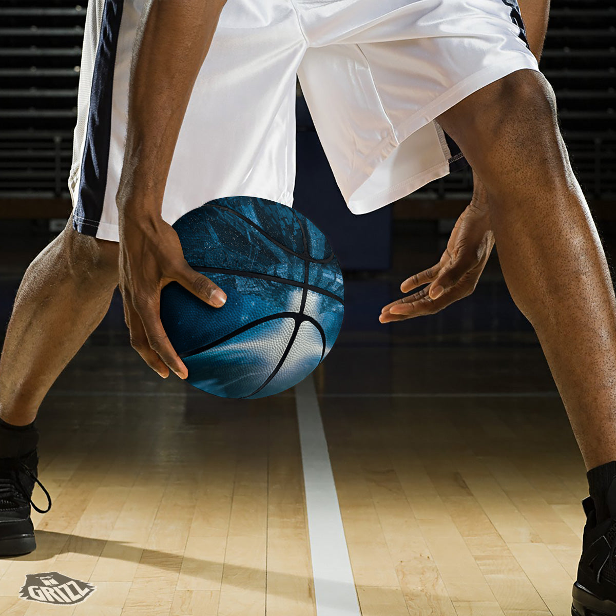Planetary Invasion Print Basketball