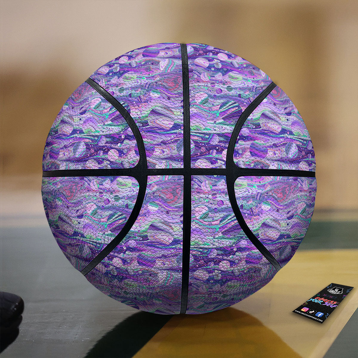 Planets Fantasy Print Pattern Basketball-grizzshop