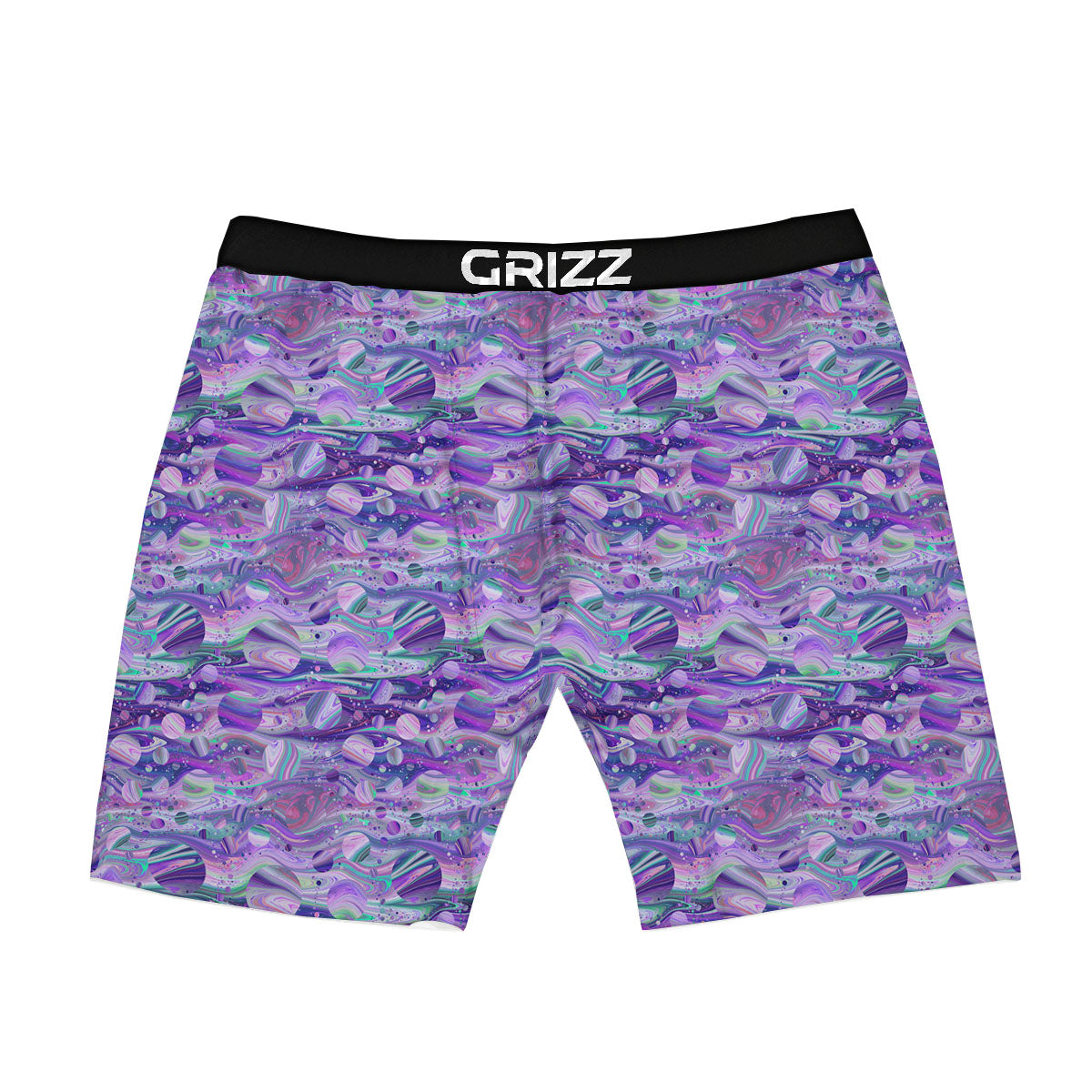 Planets Fantasy Print Pattern Boxer Briefs-grizzshop