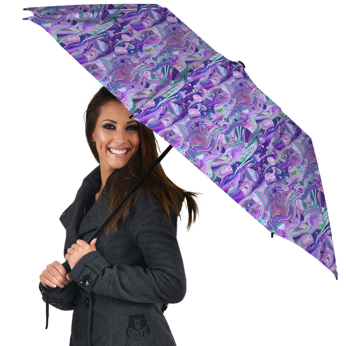 Planets Fantasy Print Pattern Umbrella-grizzshop